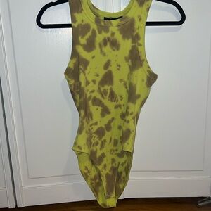 Tie dye bodysuit